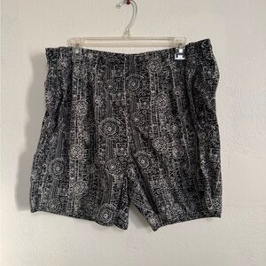 Nike Black and White Athletic Shorts